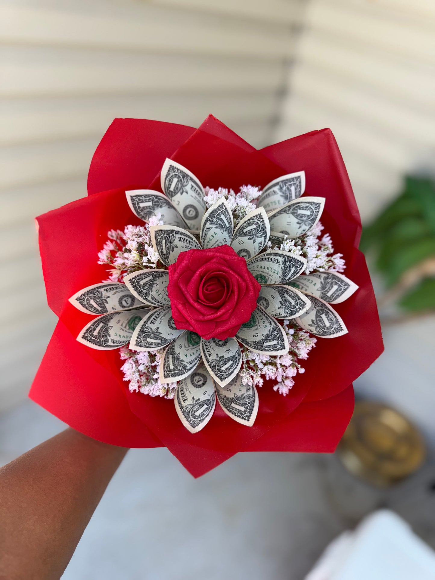 REAL MONEY BOUQUET (PLEASE READ DESCRIPTION)